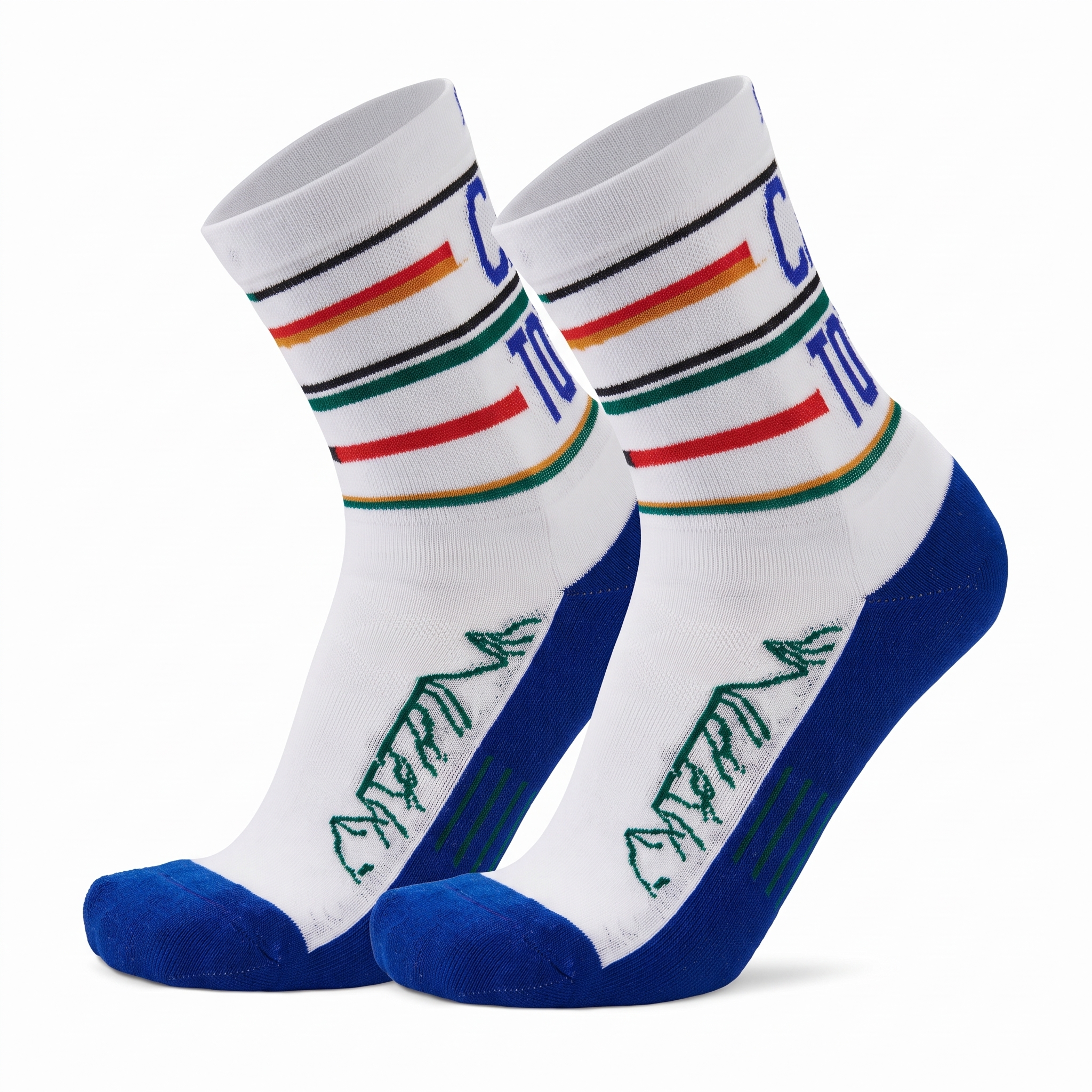 2x Pairs of Cape Town Marathon Series Mini Crew Running Socks