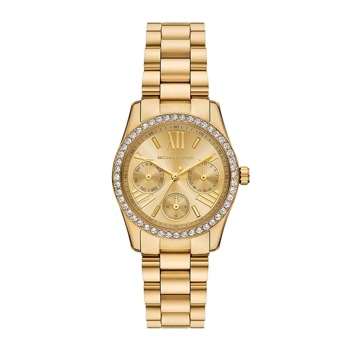 Lexington Multifunction Gold-Tone Stainless Steel Watch