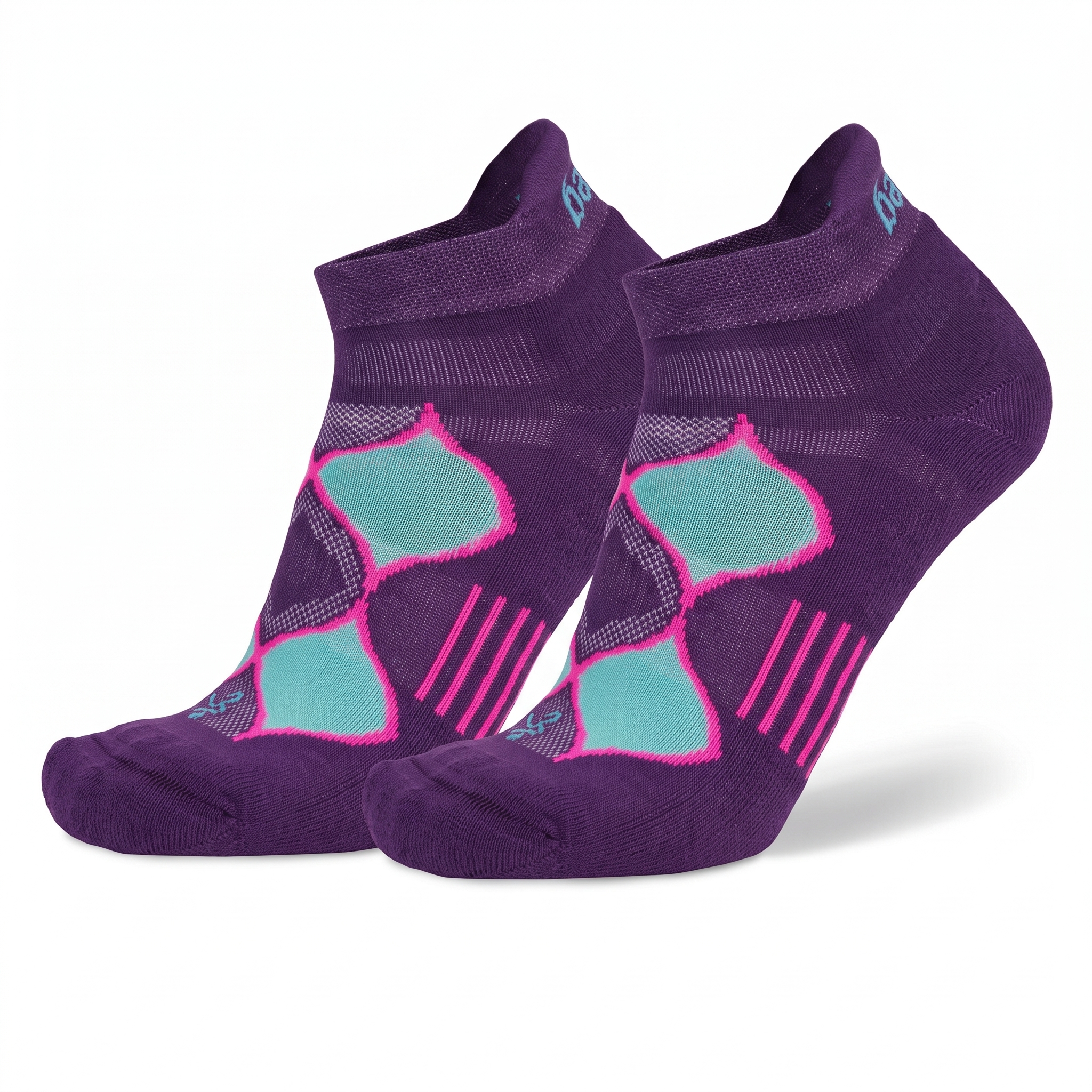 2x Pairs of Enduro No Show Running Socks