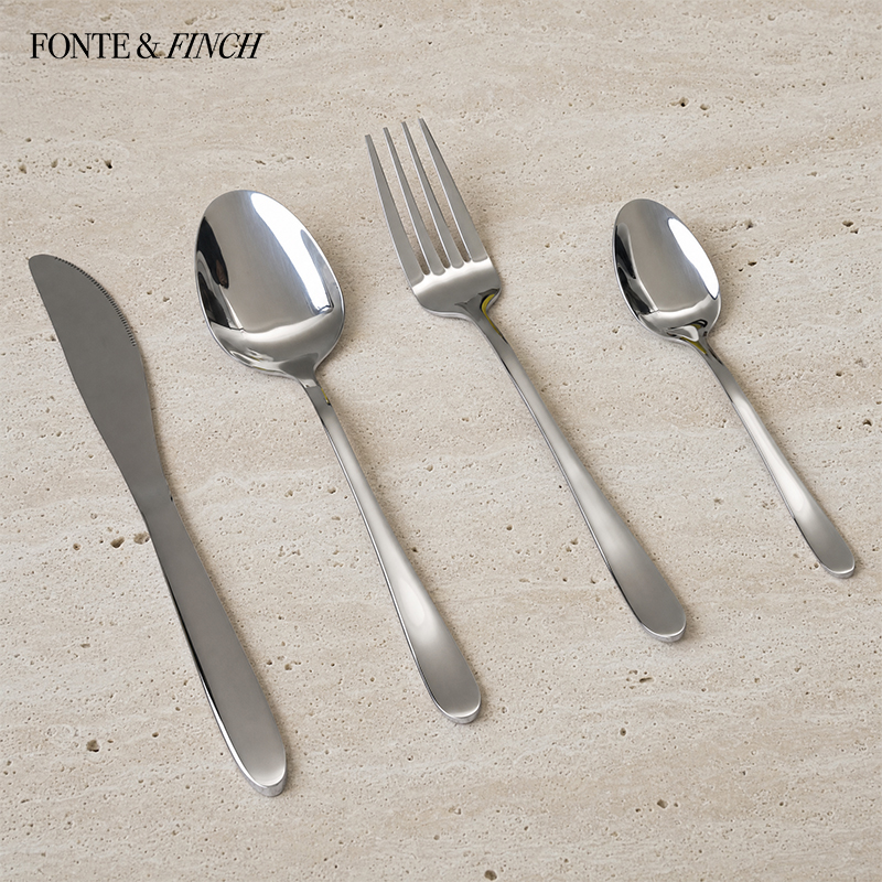 24-Piece Signature Stainless Steel Cutlery Set