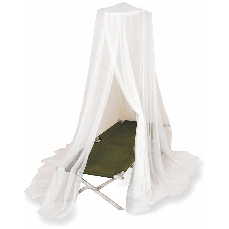 8.5m or 10m White Mosquito Net with Storage Bag