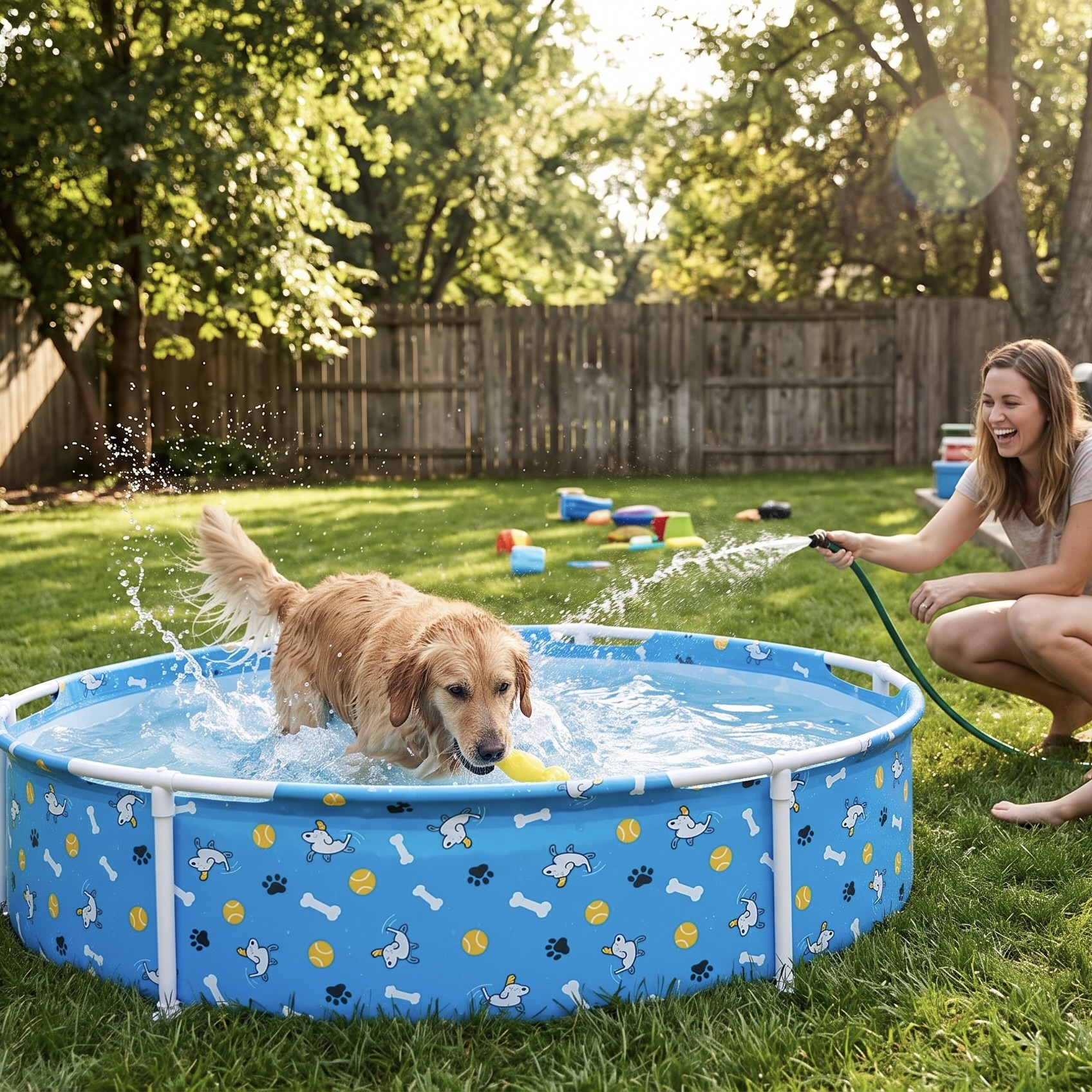 122 x 30cm Fetchin’ Fun Pet Play Pool