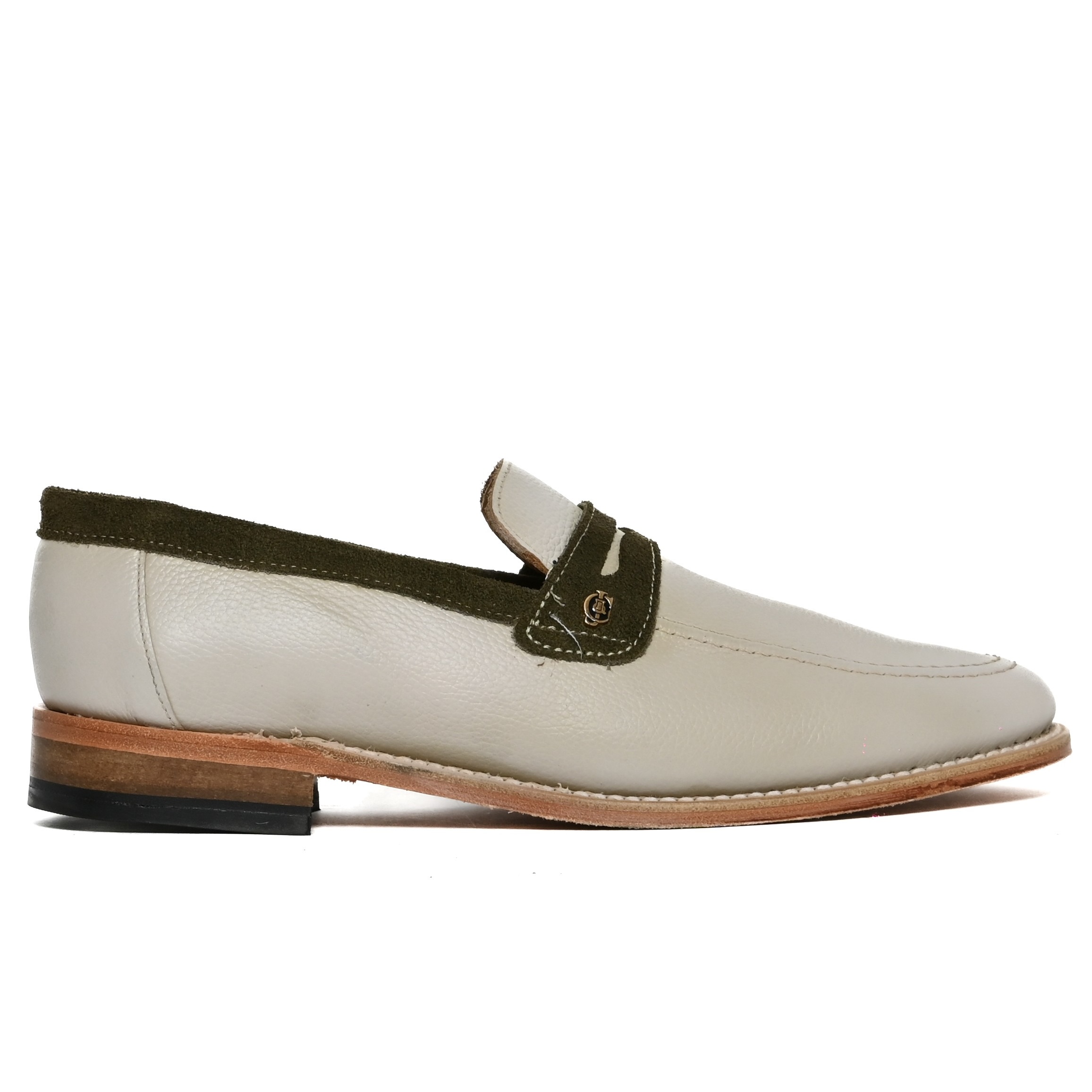 Men's Genuine Leather Ty Floater Slip-Ons
