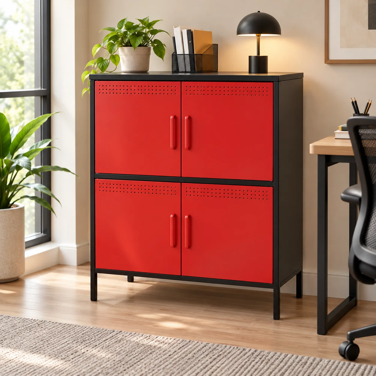 Imperia 4-Door Metal Cabinet