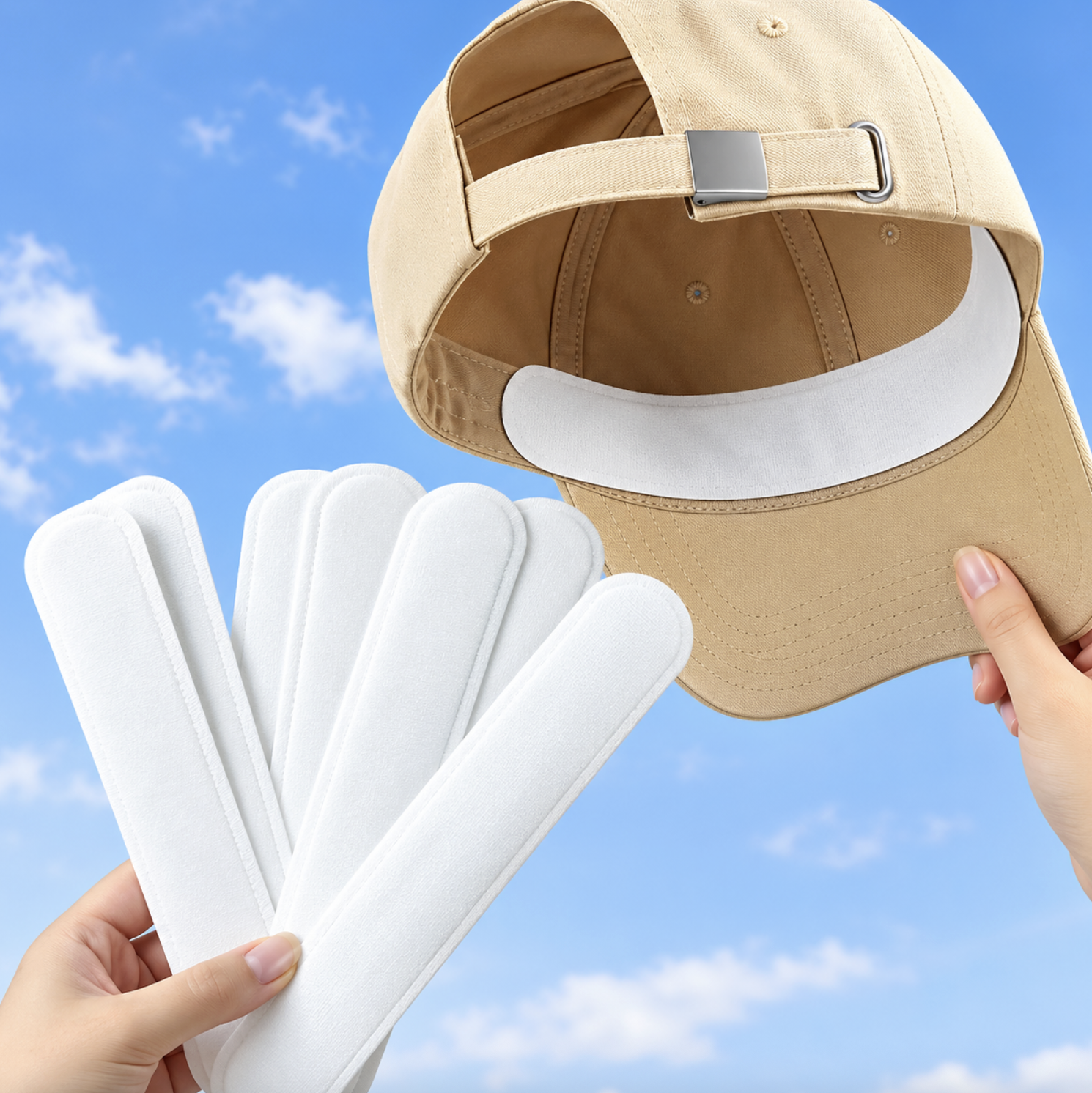 10x Hat Sweat Liner Pads