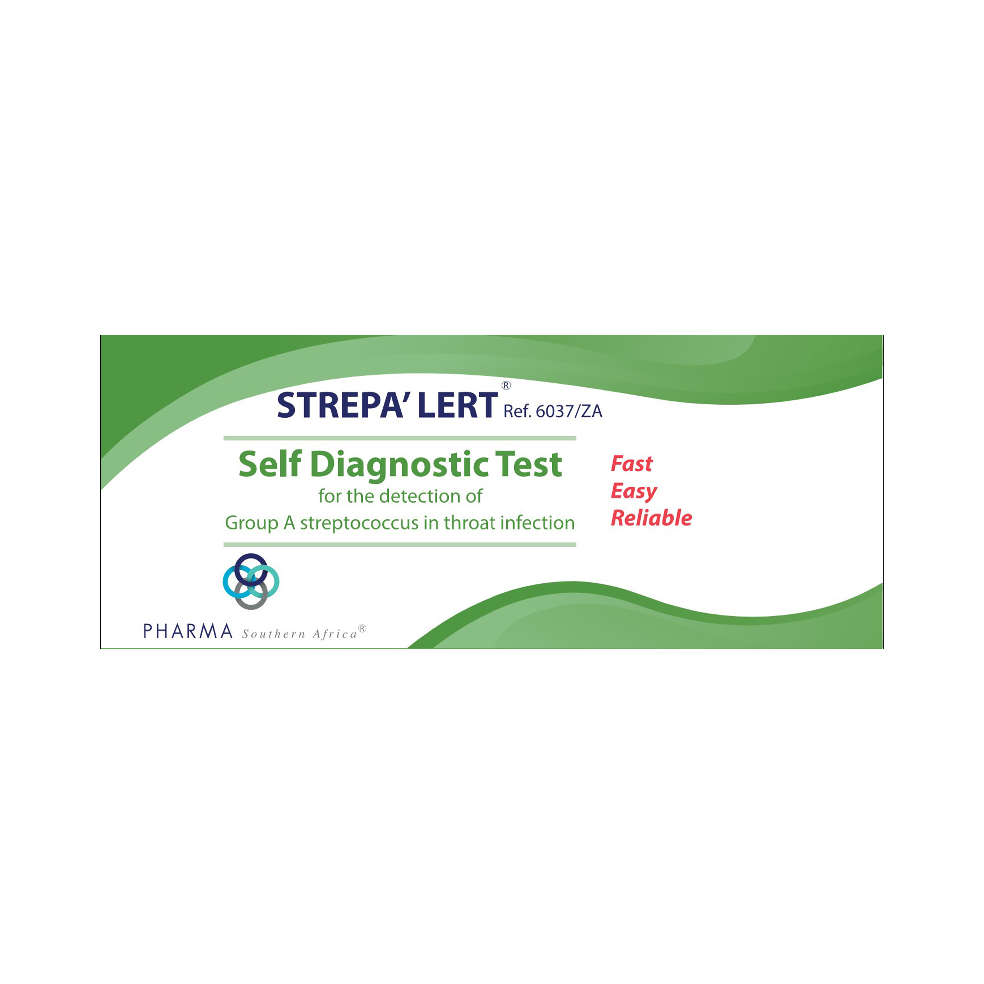2x Strepa'Lert Self Diagnostic Test Kits
