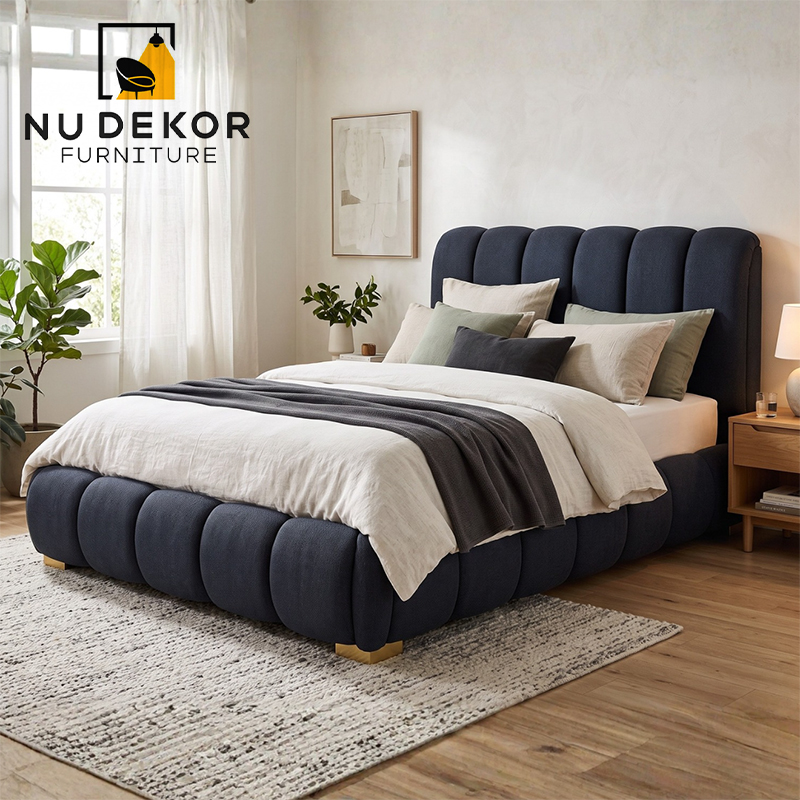 Premium Flinstone Bed Base and Headboard
