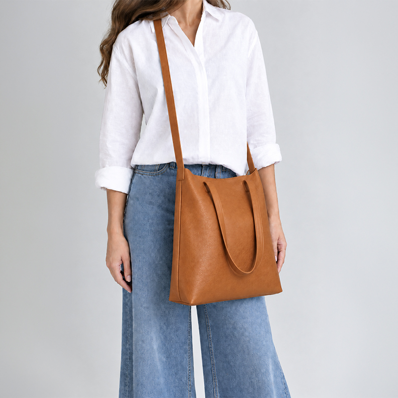 Ladies Genuine Leather Mandy Tote Shopper Bag