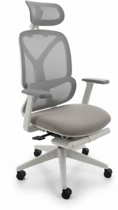 Ergonomic Adjustable Gaming Chair with Footrest