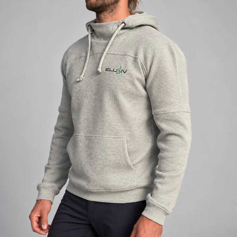 Grey Athletic Hoodie