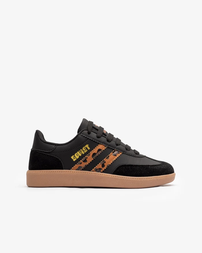 Black/Leopard/Gum