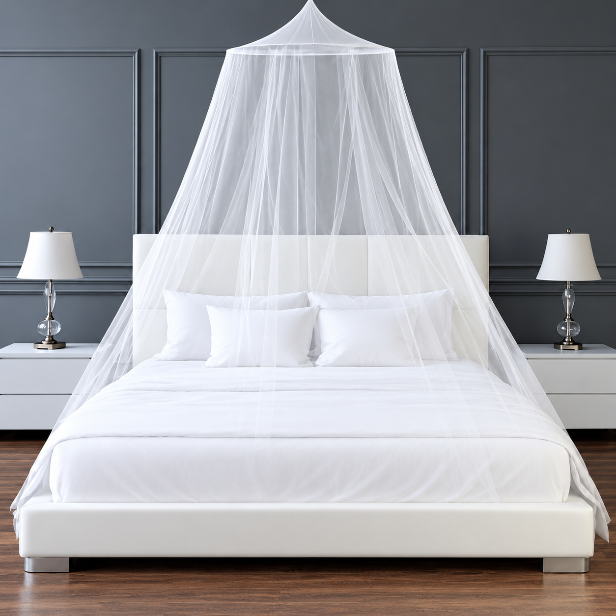 Luxury Mesh Mosquito Net Bed