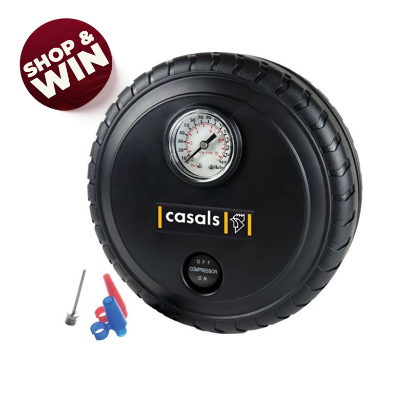 140W Tyre Inflator with Pressure Gauges (Model: VTI260)