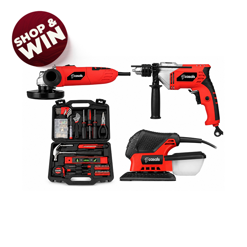 4-Piece Power & Hand Tool Multi-Purpose Set