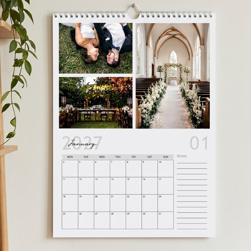 2027 A4 Wall Calendar (Voucher Redemption)