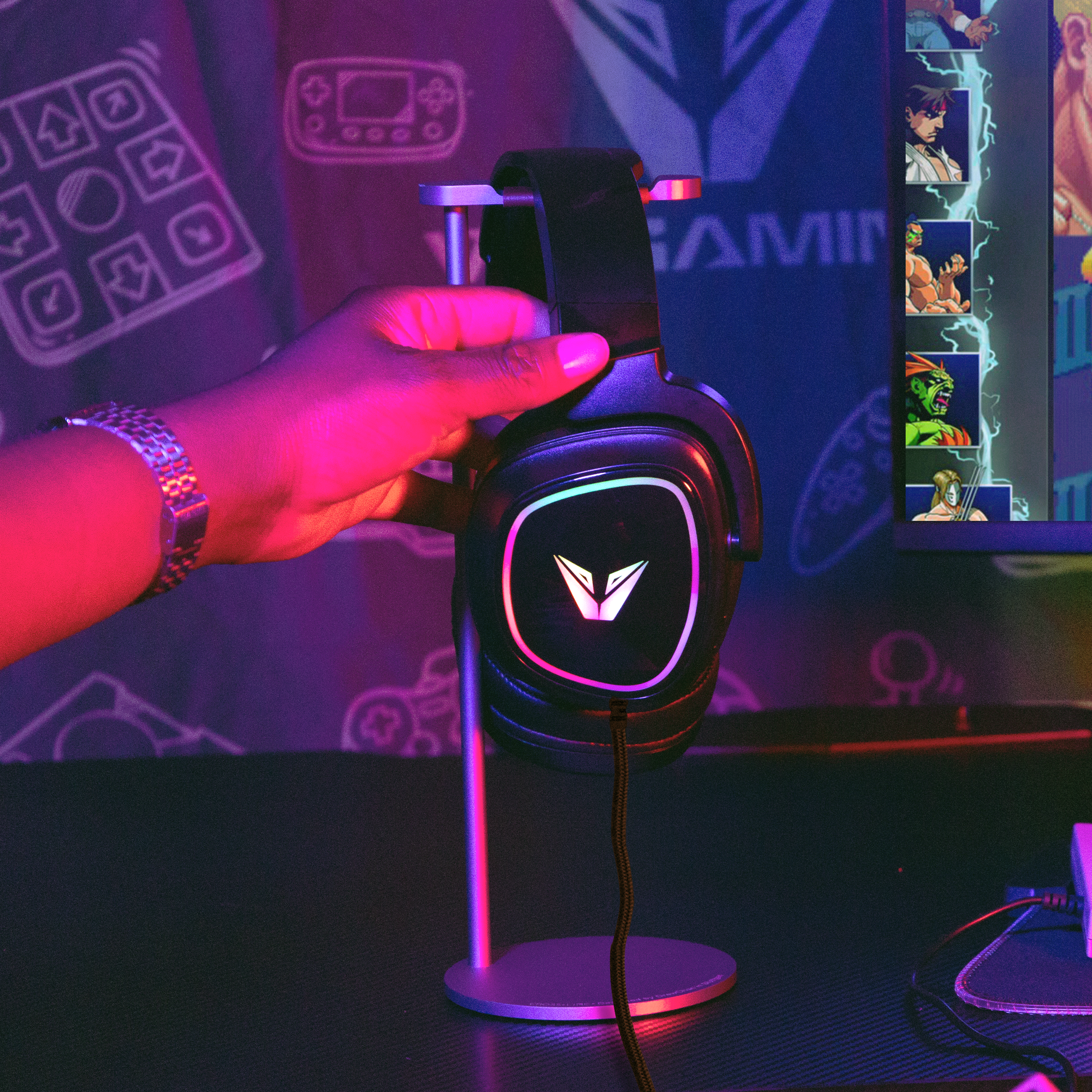 Maverick Series RGB Wired Gaming Headset