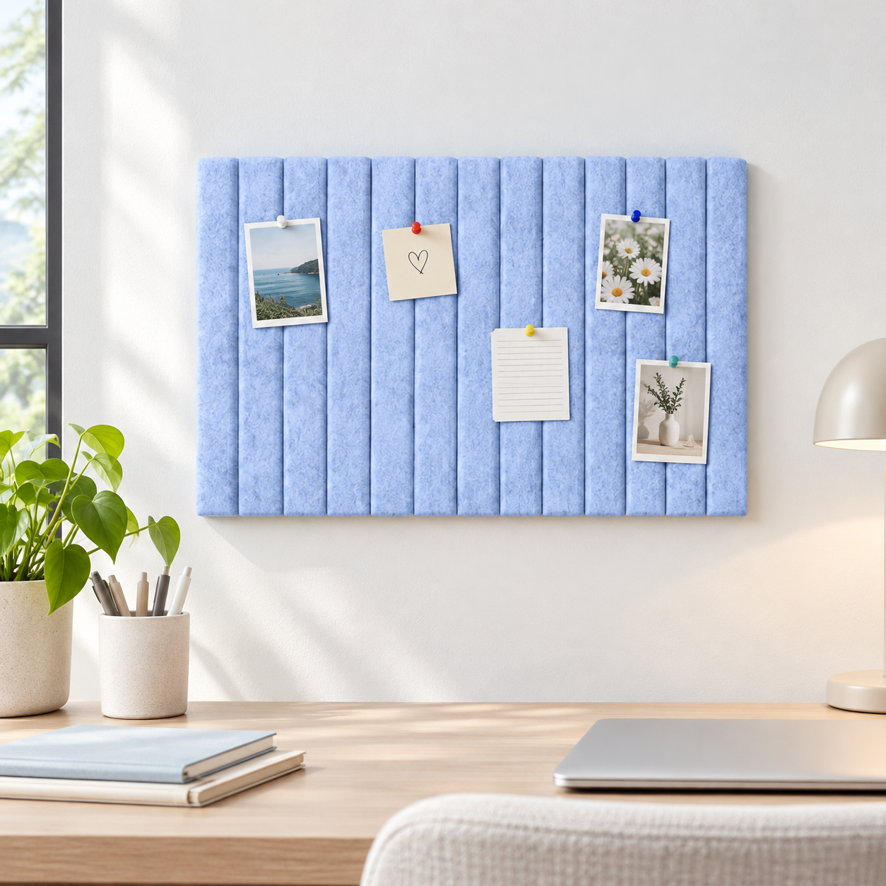 Self-Adhesive Felt Pin Board with Pins