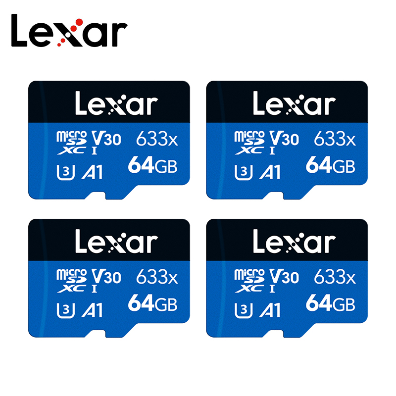 4x 64GB SD3.0 Micro Memory Cards