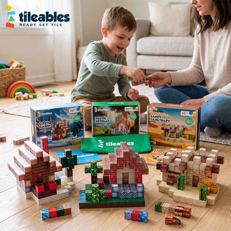 648-Piece Magnetic Block Explorer Mega Bundle