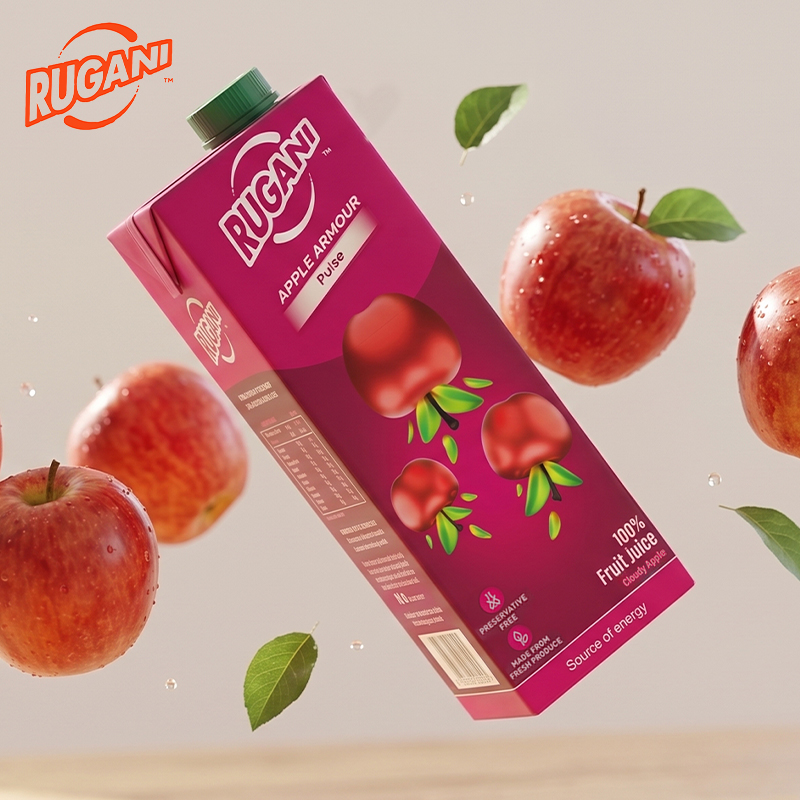 5x 750ml Apple Armour Fruit Juice