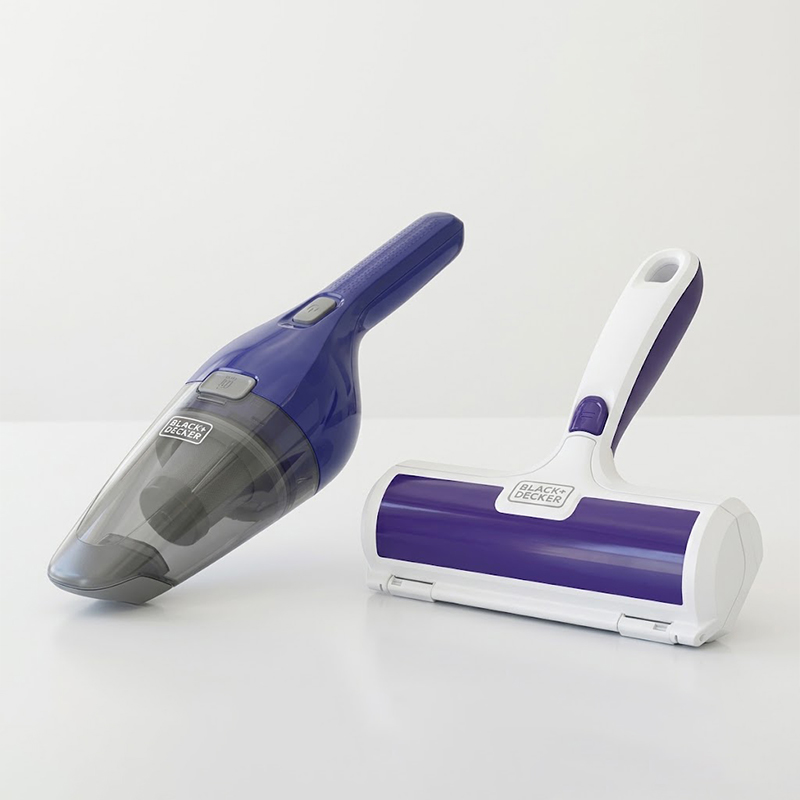 3.6V Cordless Dustbuster Hand Vacuum with Pet Hair Remover