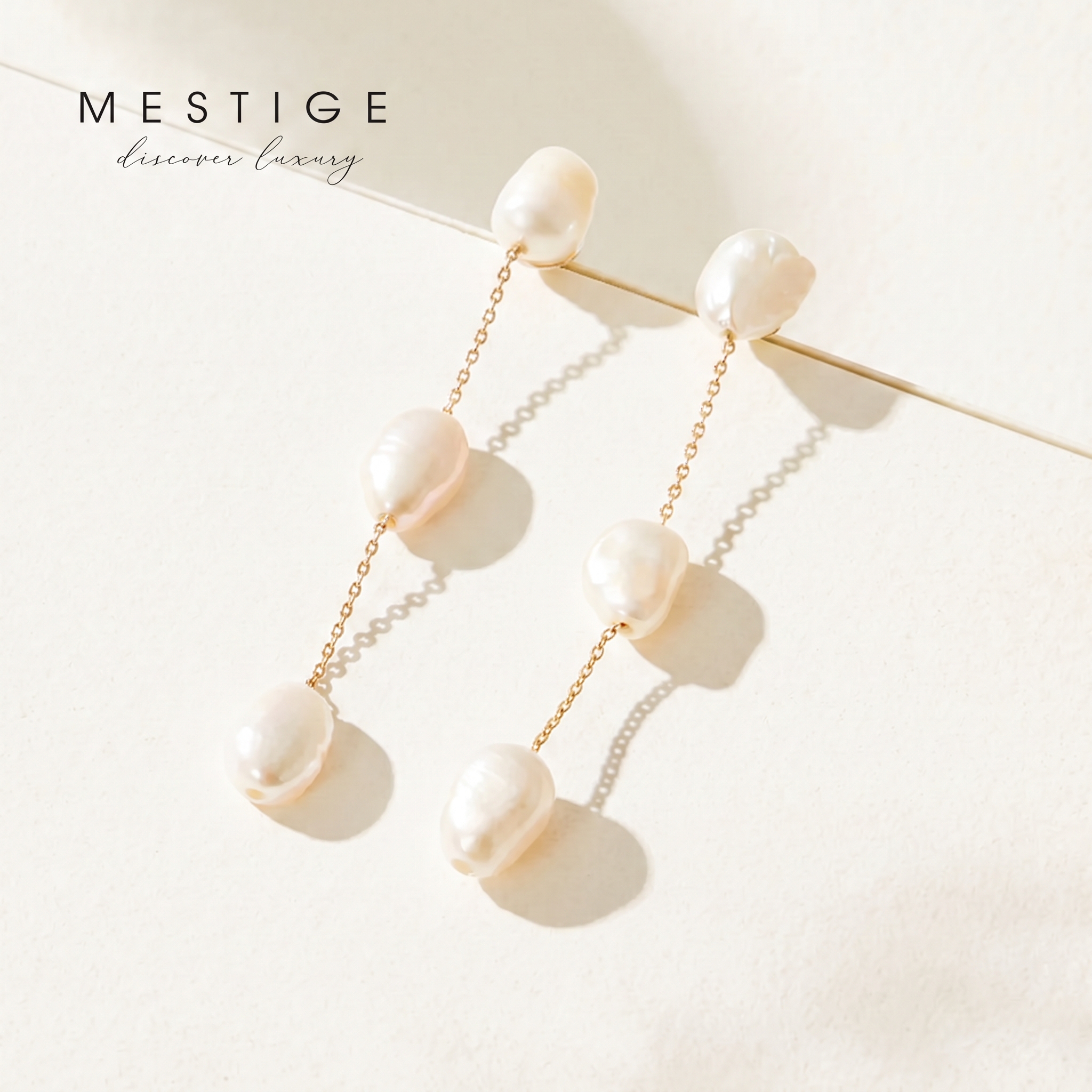 Monaco Freshwater Pearl Earrings