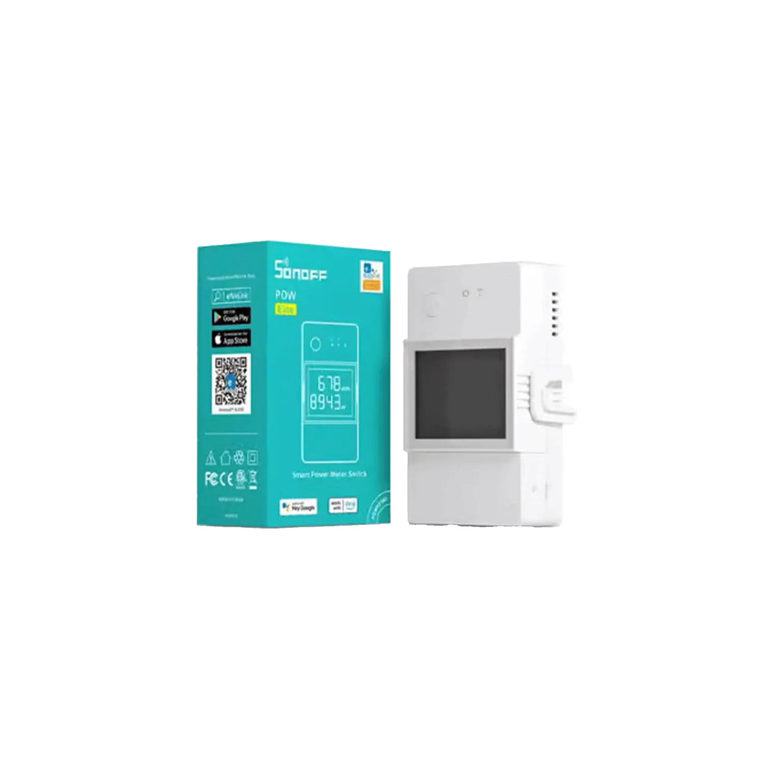 Geyser or Pool Timer with Power Monitoring (Model: POWR320D)