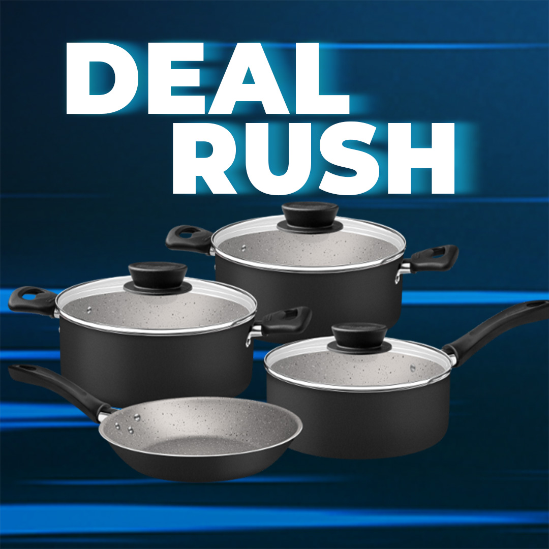 7-Piece Linz Aluminium Cookware Set