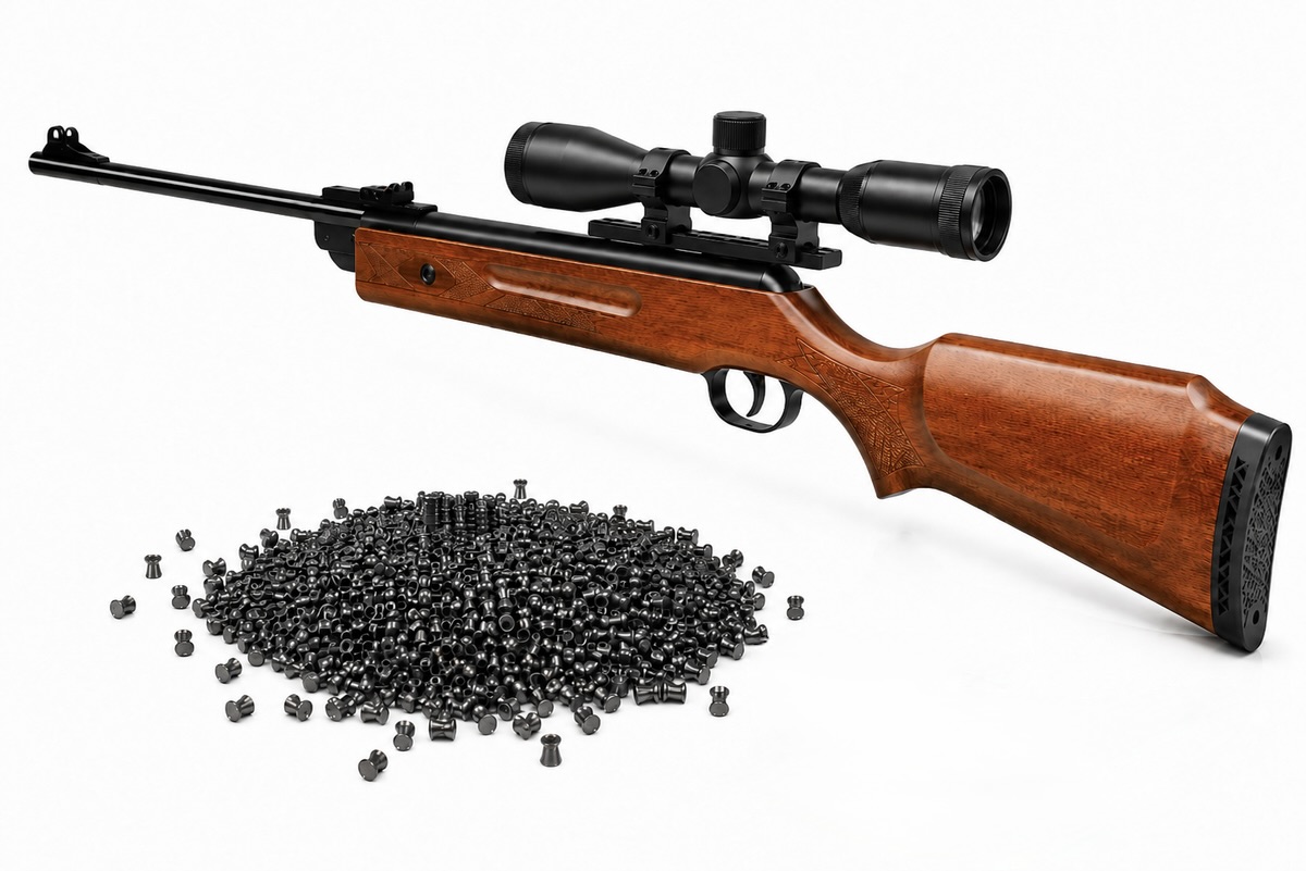 B2-4 Wood Air Rifle