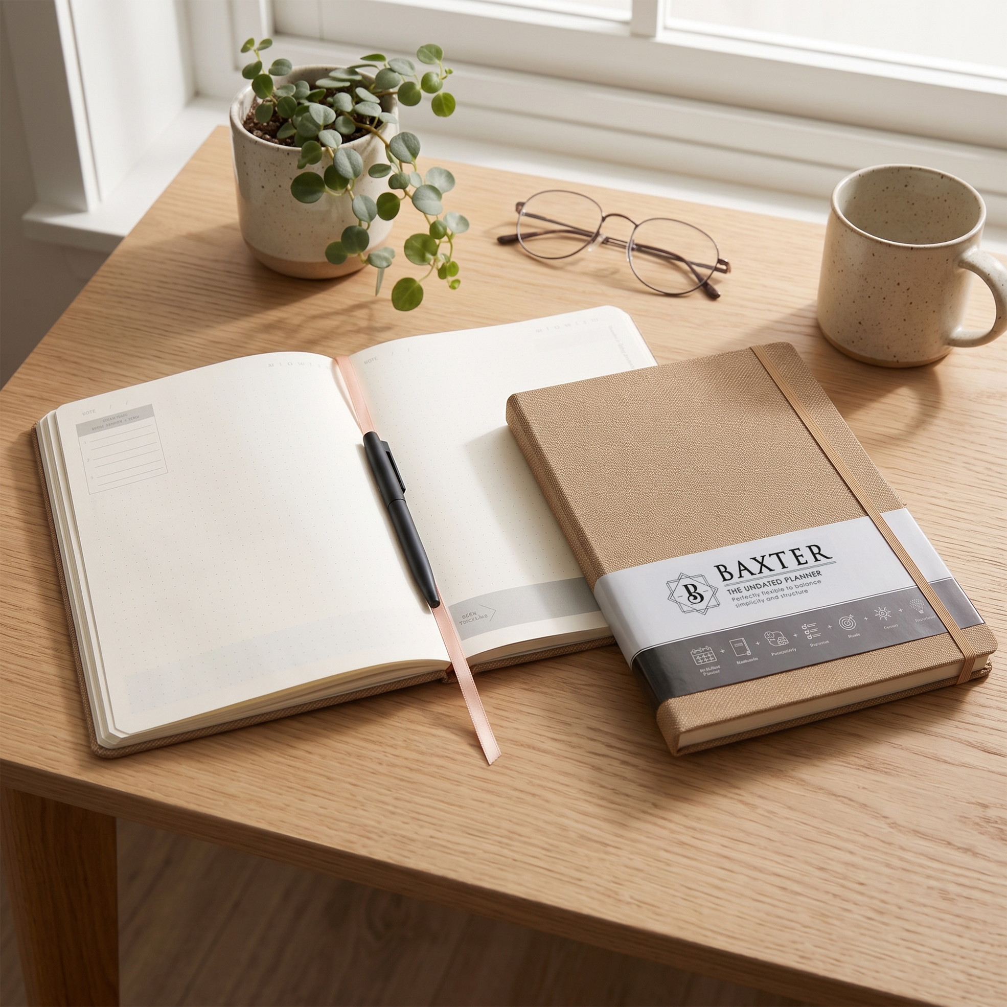 A4 Undated Sand Planner