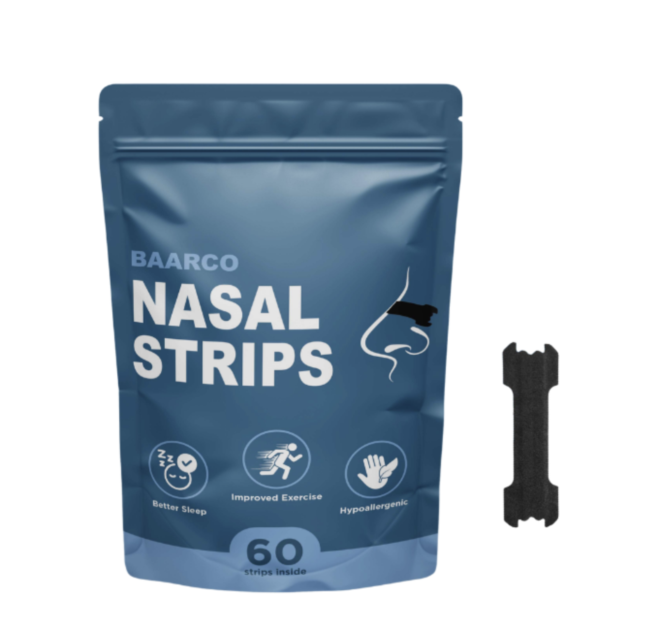 30 or 60-Pack Nasal Strips