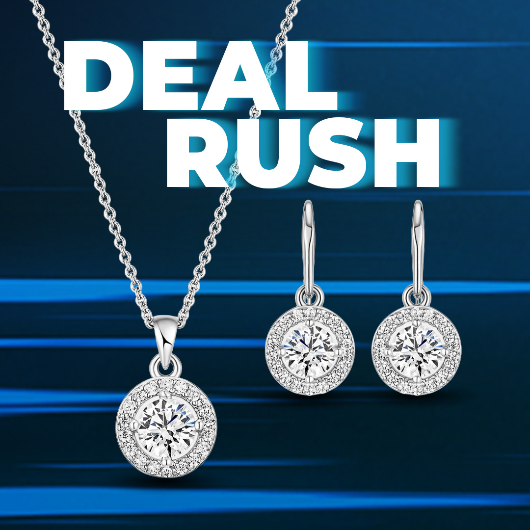 Nylah Necklace and Earring Set With Swarovski® Crystals