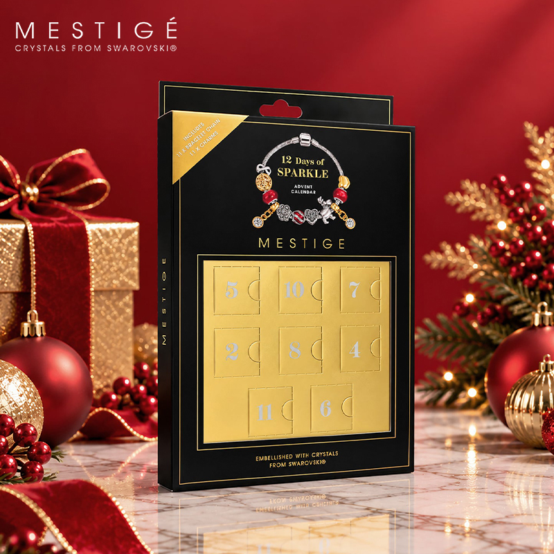 12 Days of Charms Advent Calendar with Swarovski® Crystals