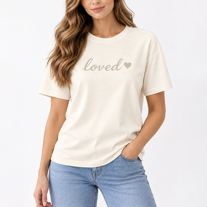 Unisex Printed Loved T-Shirt