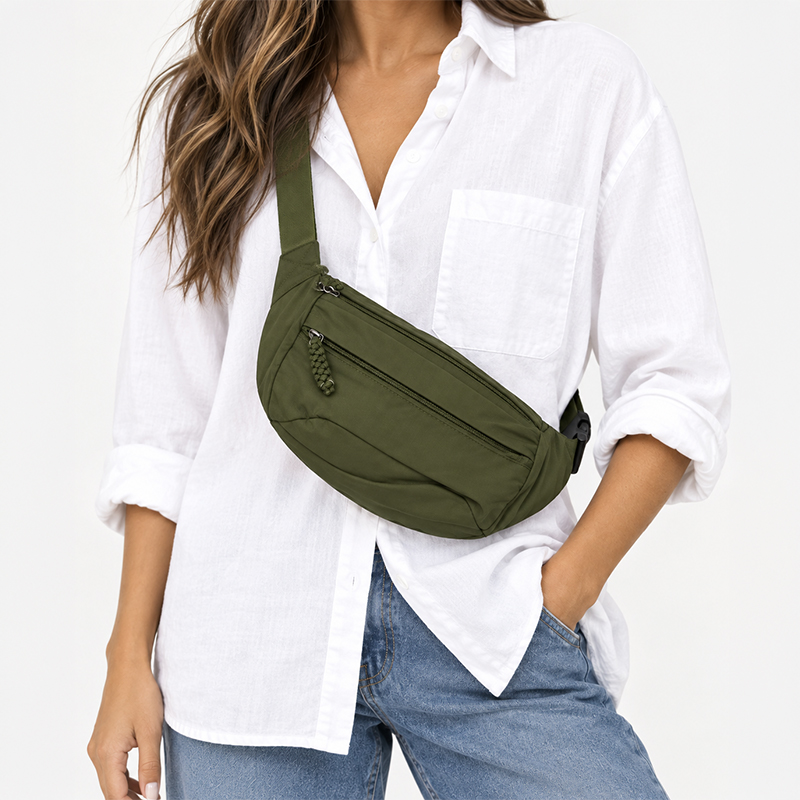 Canvas Crossbody Bag