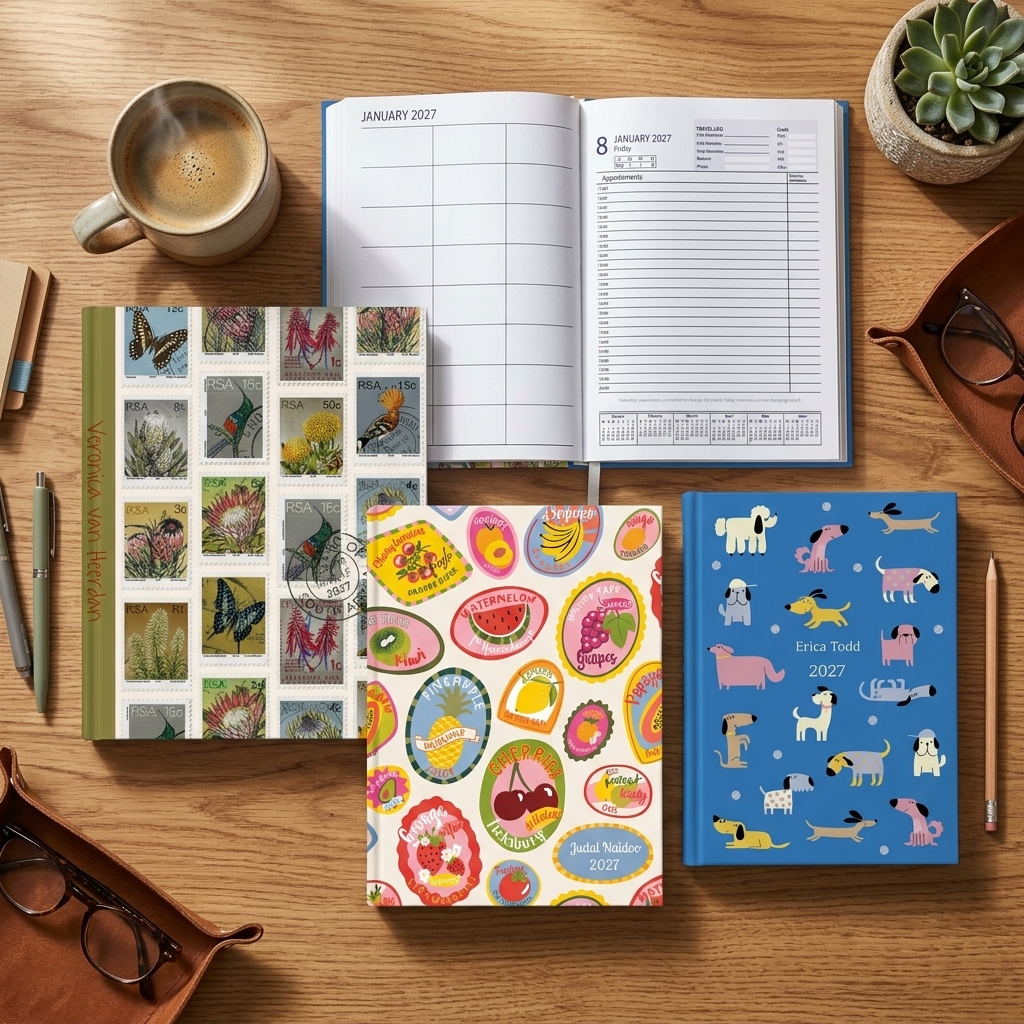 Hardcover 352-Page Management 2027 Personalised Diary (Voucher Redemption)