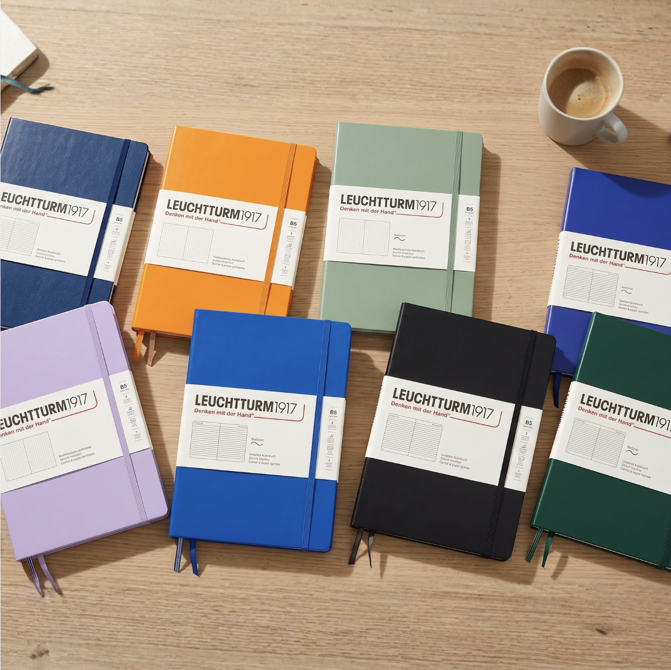 B5 Softcover or Hardcover Notebook
