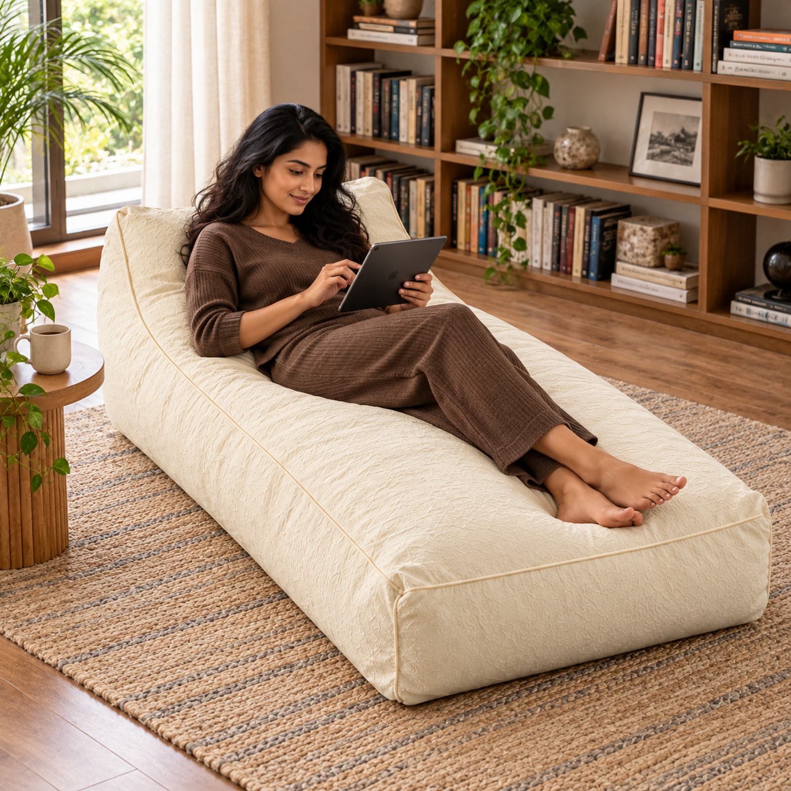 Indoor Lounger Bean Bag