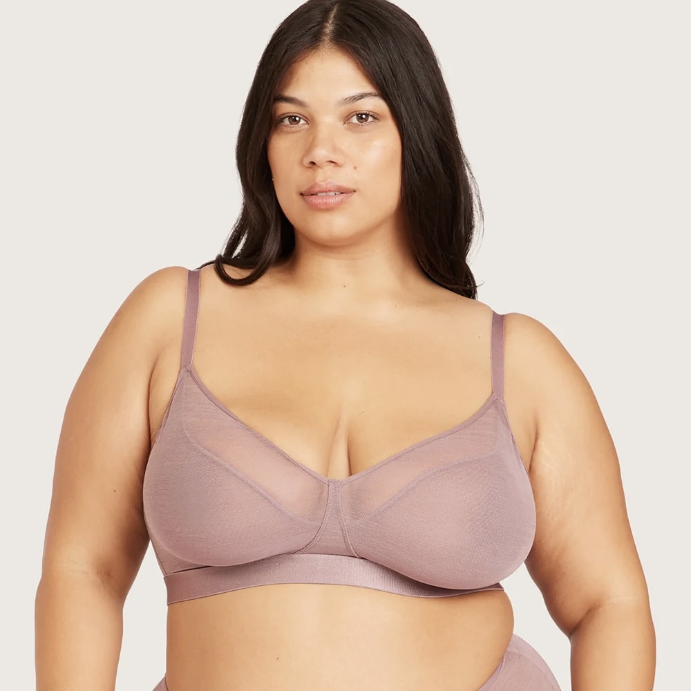 Ladies FreeMesh Full Bust Wireless Bra