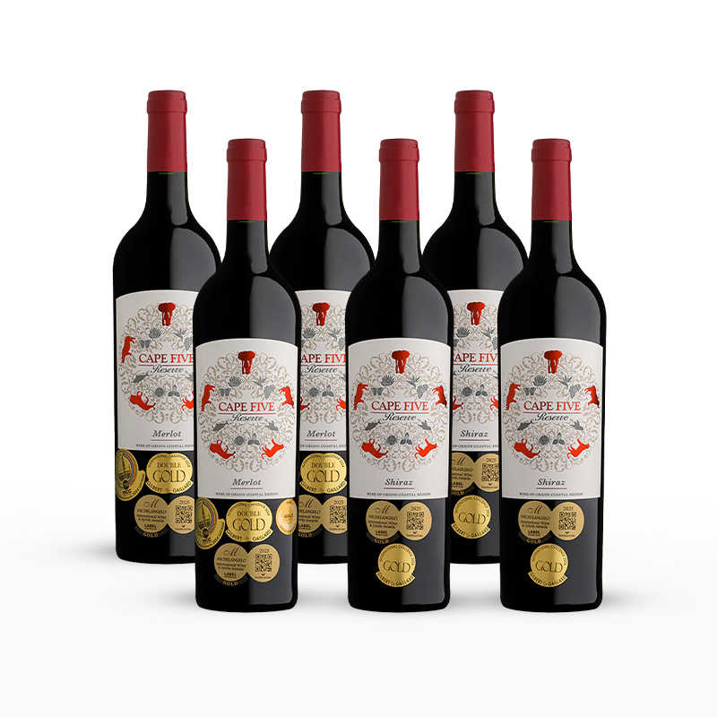 Shiraz and Merlot Mixed Case