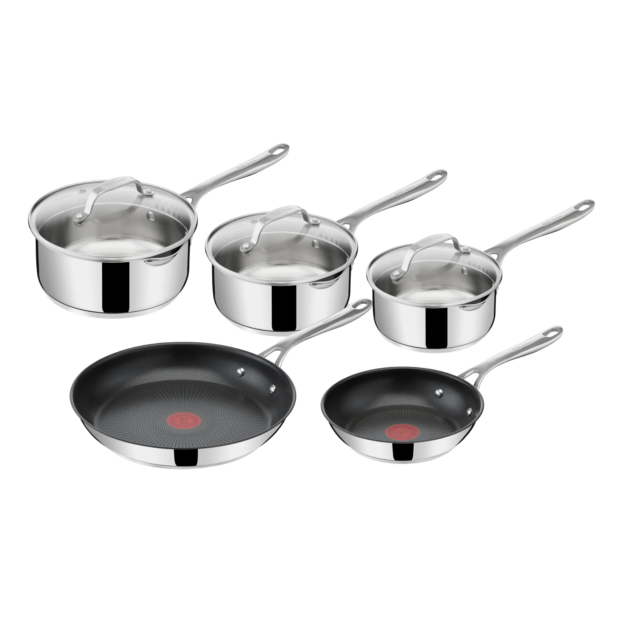 8-Piece Stainless Steel Cooks Direct Cookware Set
