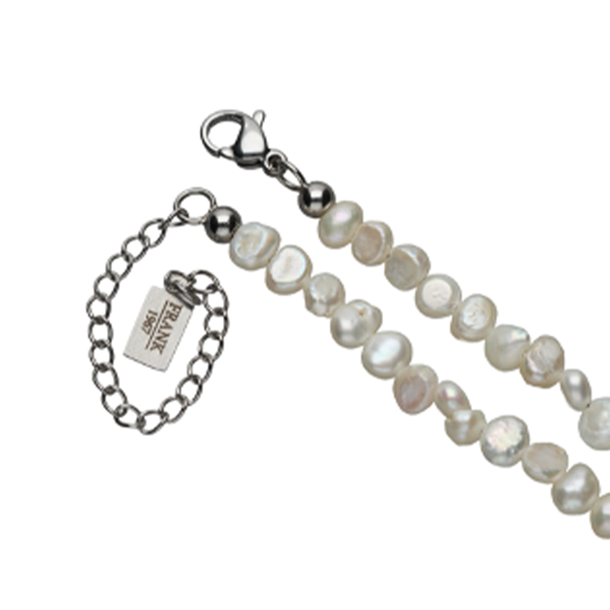 Stainless Steel Pearl Necklace