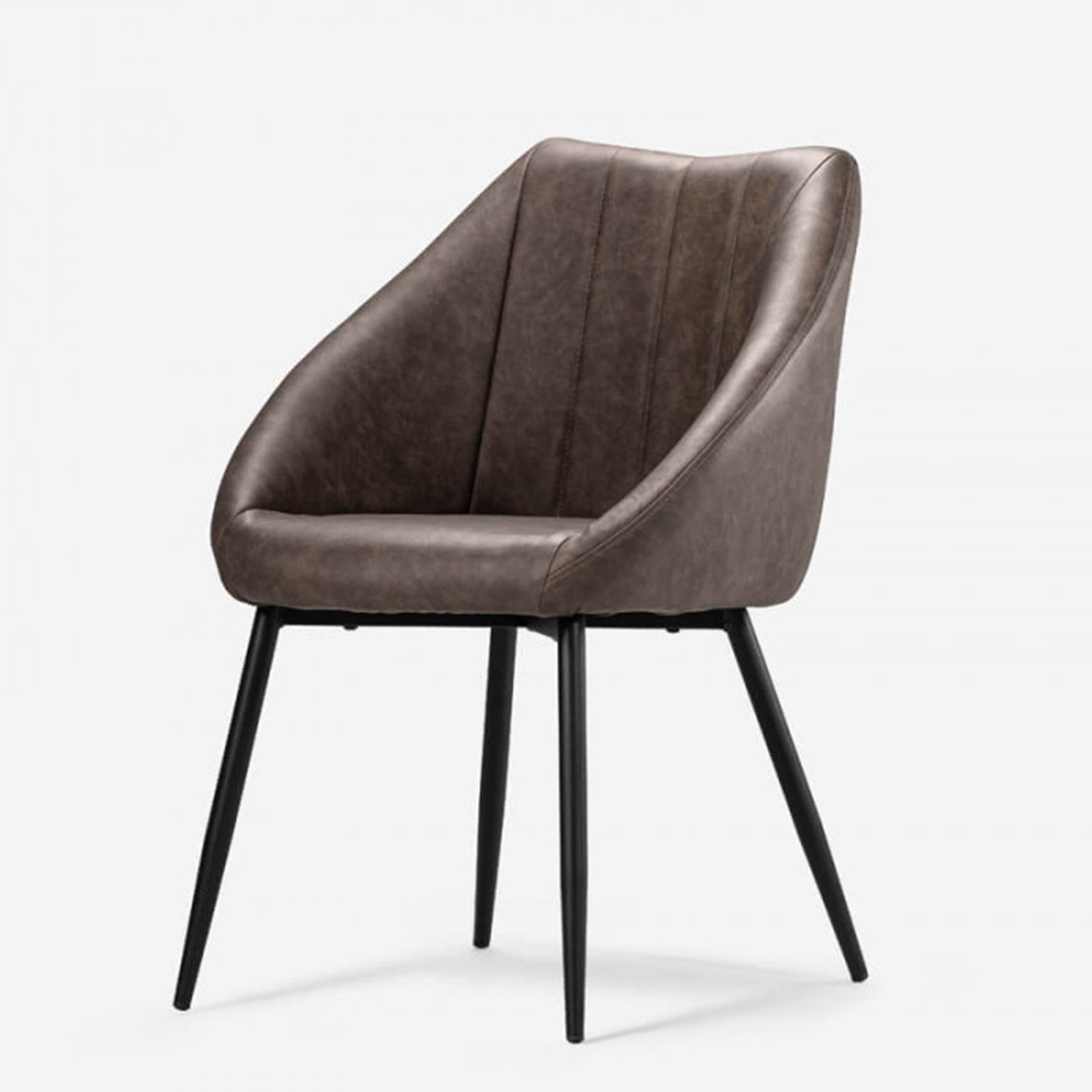 Stain Resistant Microfibre Tub Dining Chair