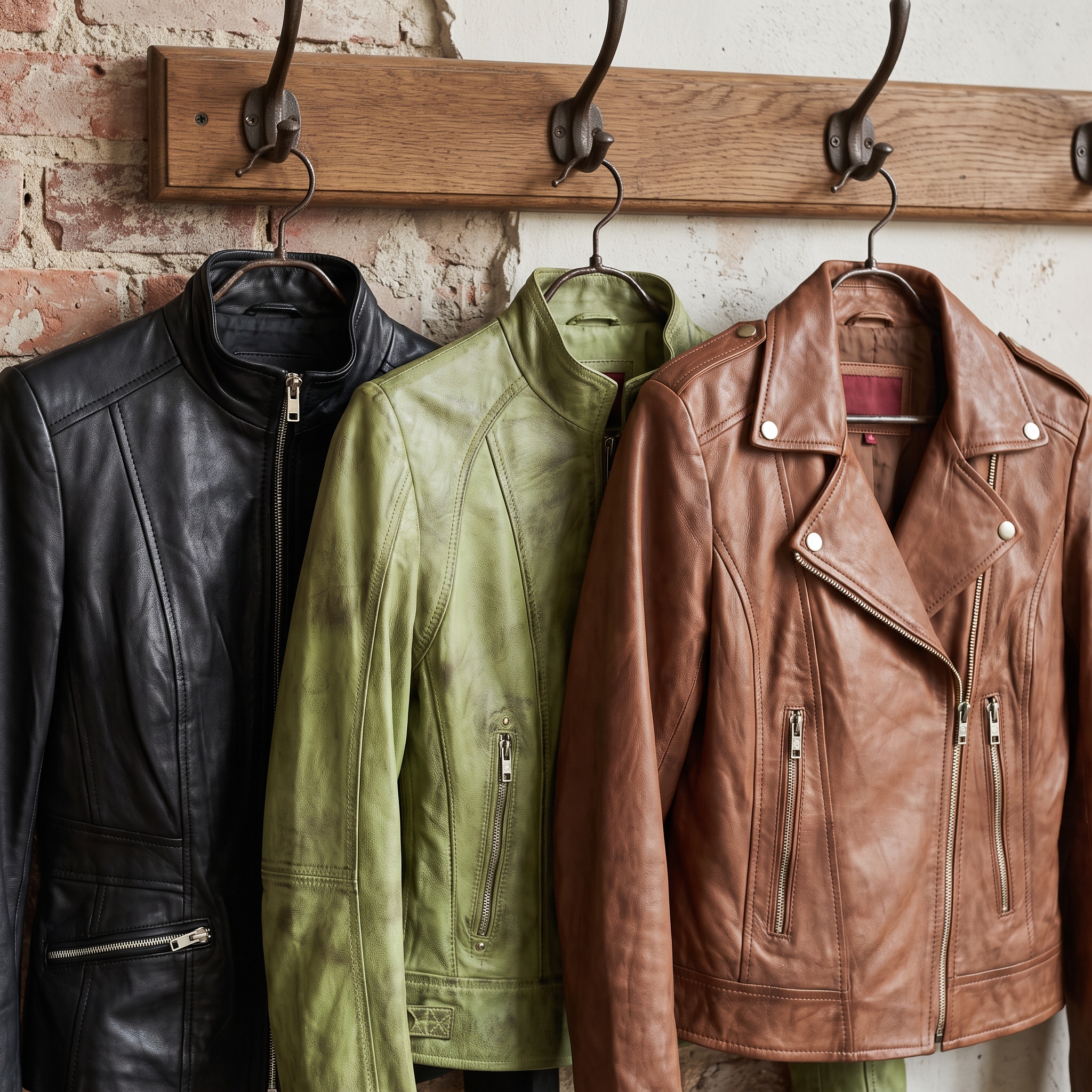 Ladies Genuine Leather Jacket