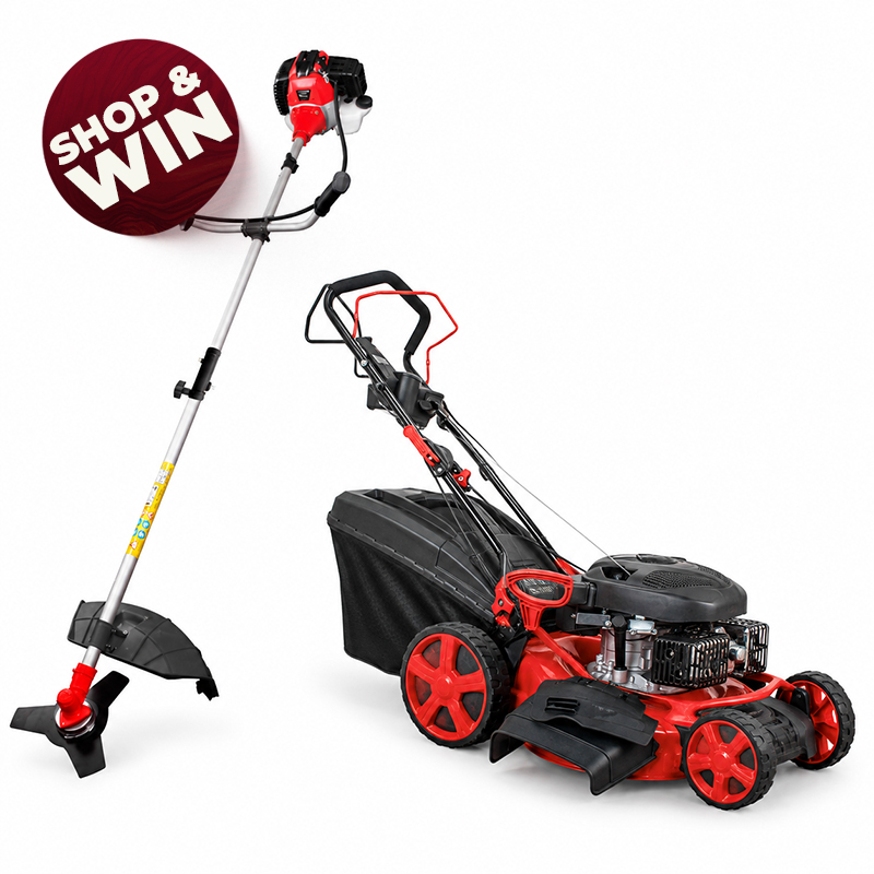 Petrol Lawn Mower & Brush Cutter Combo