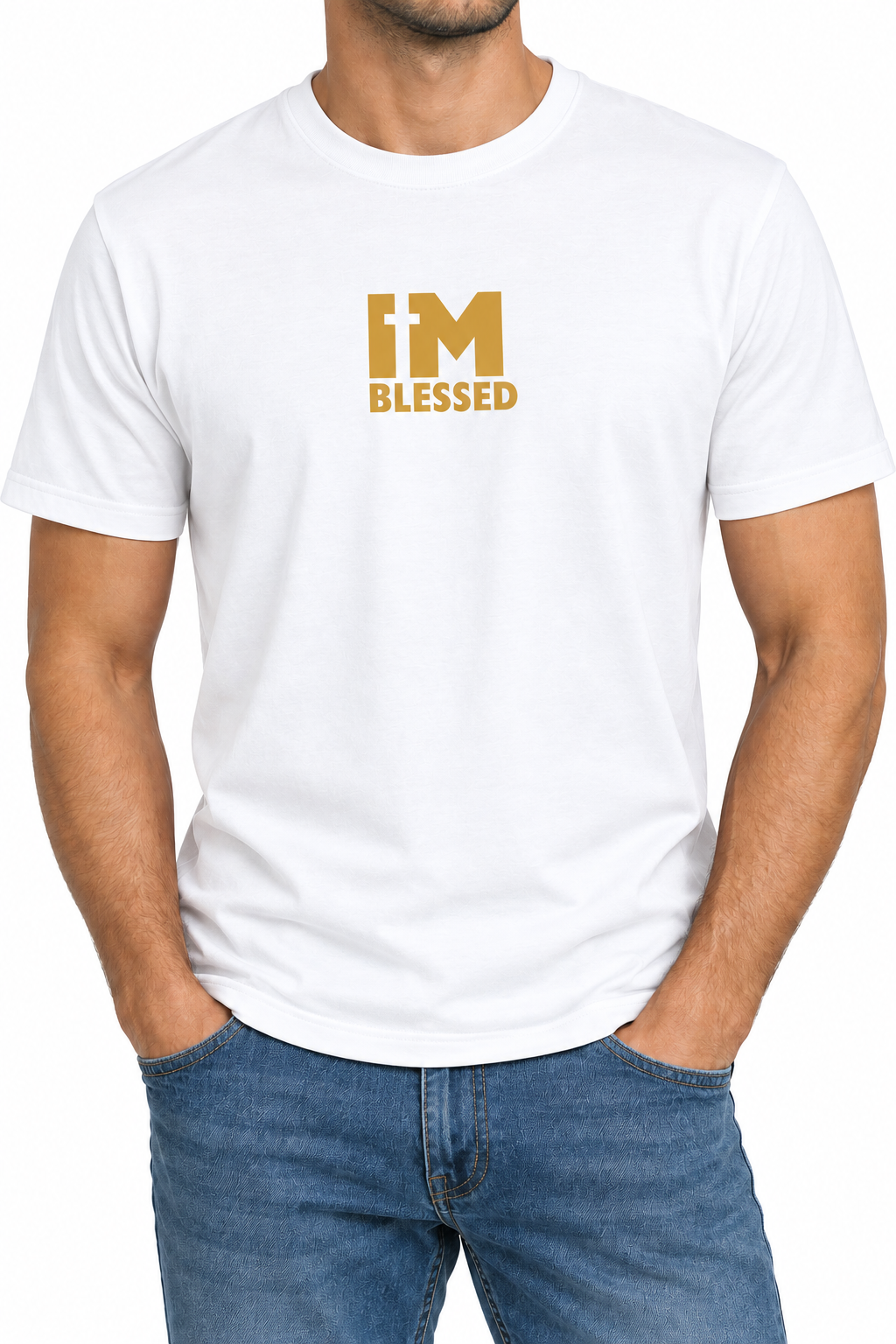 Unisex Printed I'm Blessed T-Shirt