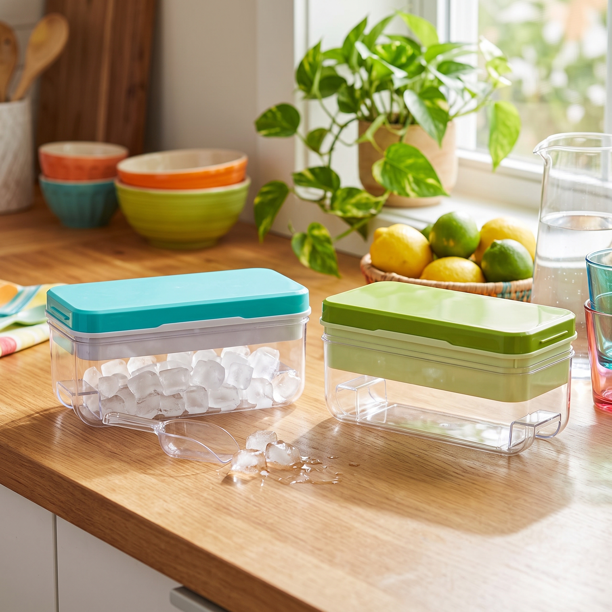Easy Press Ice Cube Maker