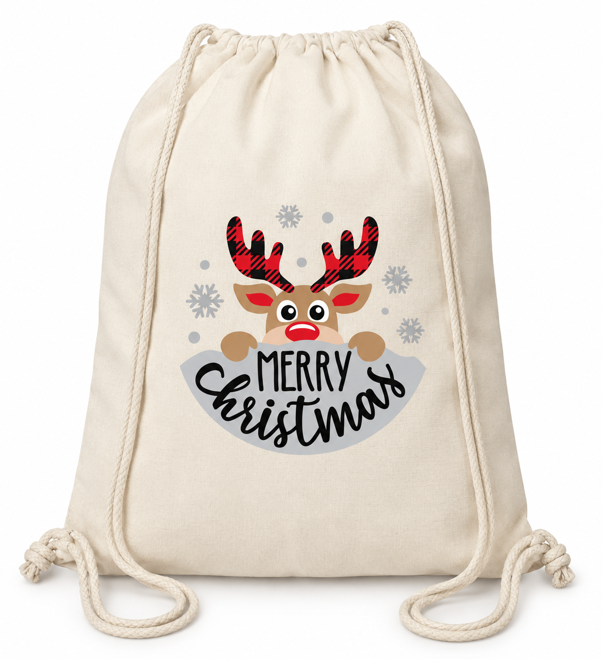 Canvas Drawstring Backpack