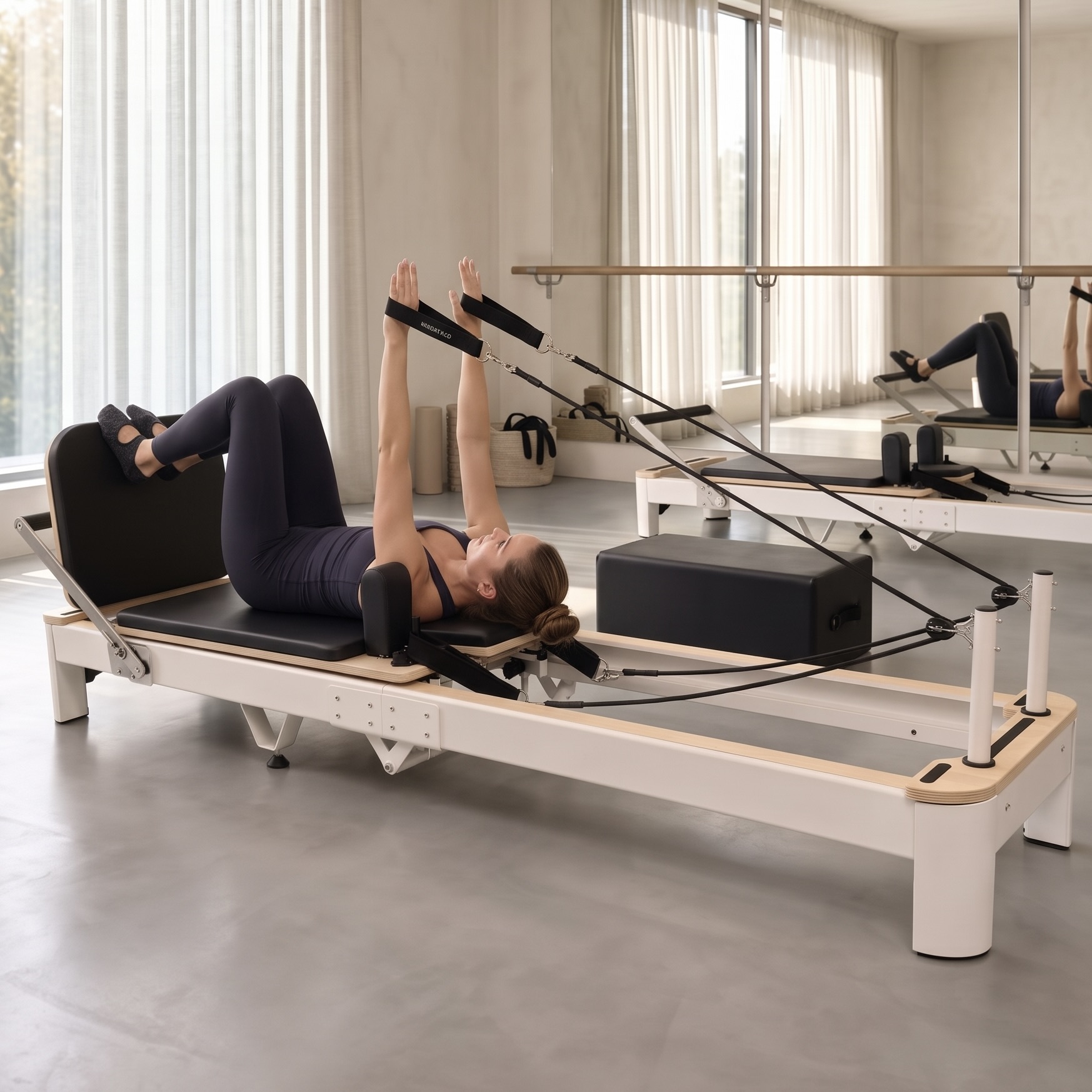 Foldable Aluminium Pilates Reformer