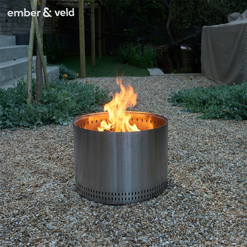 Premium Stainless Steel Outdoor Fire Pit